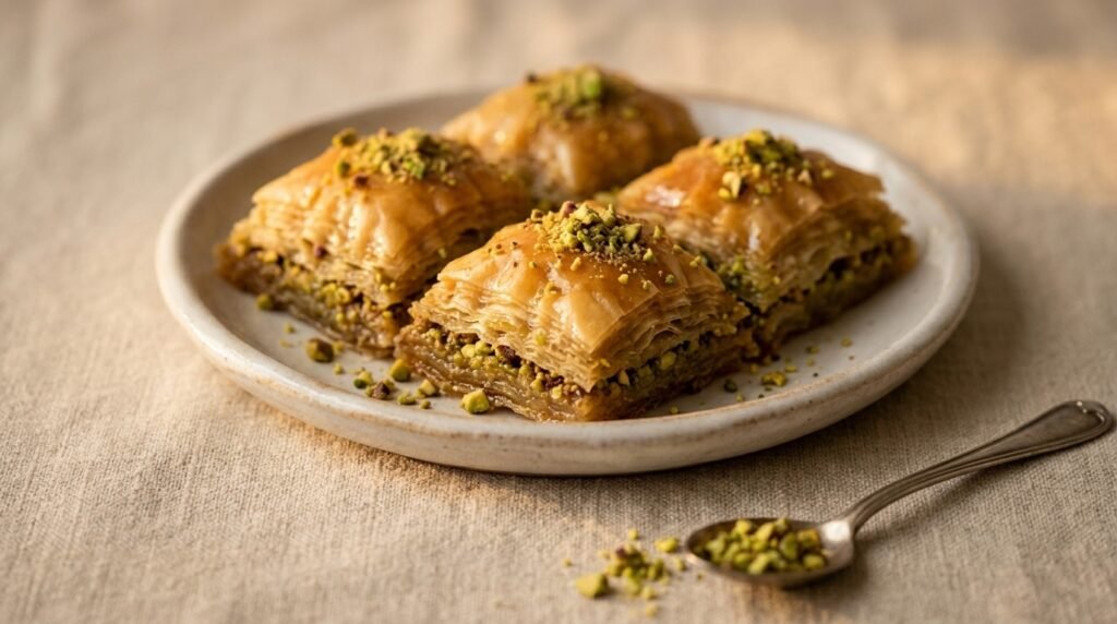 how to keep baklava crispy