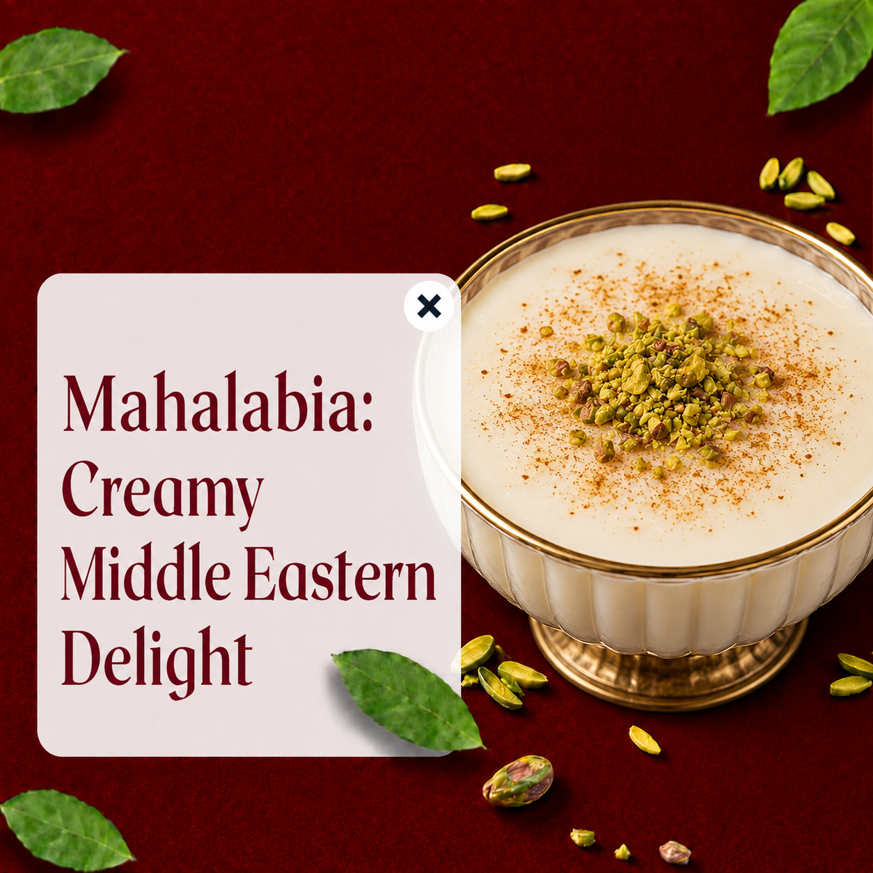 Read more about the article Muhallabia: A Smooth Middle Eastern Dessert with a Rich History