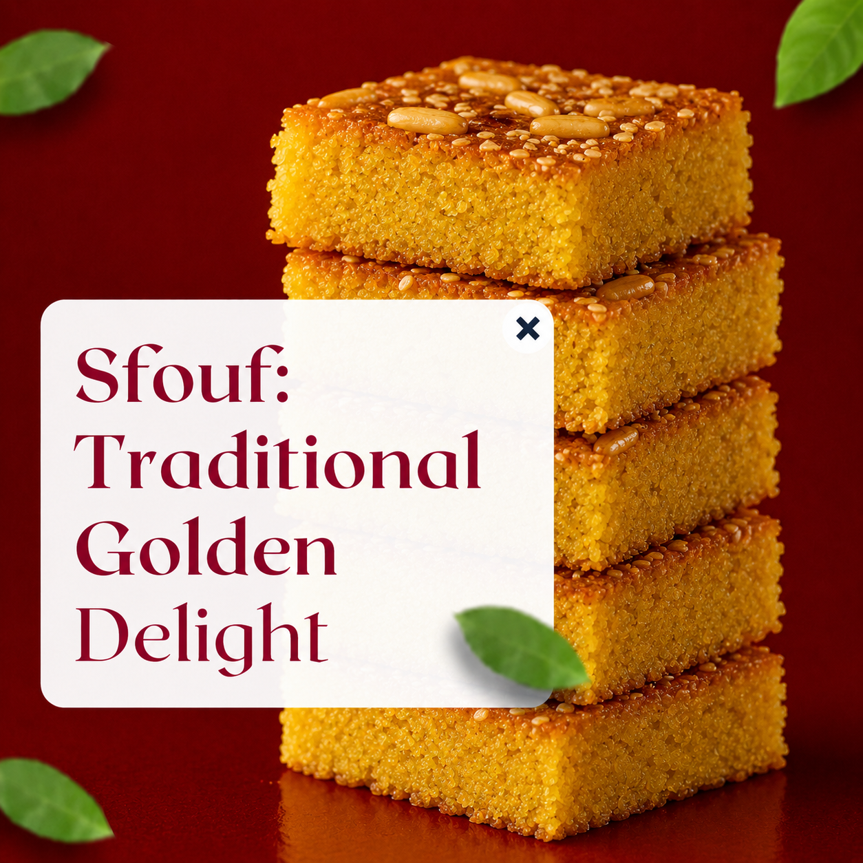 Read more about the article Sfouf: A Golden Cake from Lebanese Culinary Heritage