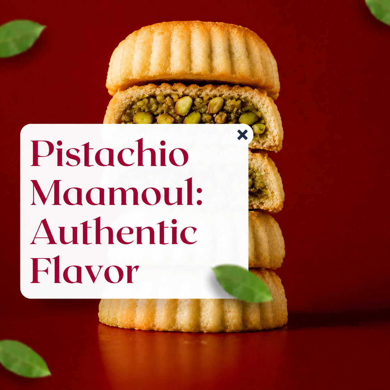 Read more about the article Pistachio Maamoul: A Traditional Pastry Rich in Flavor and Heritage
