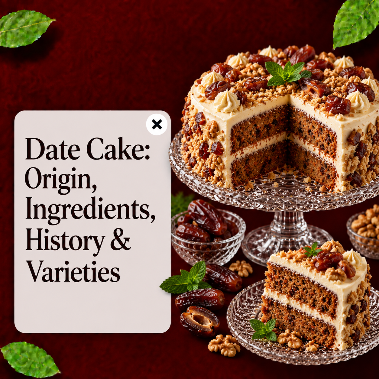Read more about the article Date Cake: A Rich Dessert Combining Traditional Flavor with a Soft Texture
